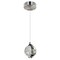Cwi Lighting Salvador 4 in LED Integrated Polished Nickel Pendant 1673P4-1-613 - alternate 2